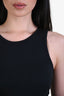 Faithfull The Brand Black Bodycon Fringe Maxi Dress Size 2