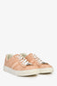 Gucci Pink Leather GG Supreme Ace Sneakers Size 36