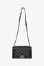 Pre-loved Chanel™ 2016-17 Iridescent Leather Beaded Double Stitch Medium Boy Bag