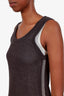 Brunello Cucinelli Grey Knit Monili Side Band Dress Size XS