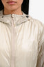 Canada Goose Beige Nylon Midi Rain Jacket Size XS