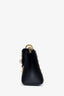 Gucci Black Leather Small Pearly Padlock Chain Bag