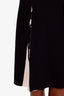 Oscar de la Renta Black Tie Detail SS Midi Dress Size 10