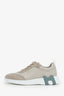 Hermès Beige Leather Bouncing Sneaker Size 37