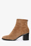Rag & Bone Brown Suede Studded Ankle Boots Size 37.5