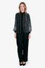 Maje Black Straight Leg Trousers Size 40