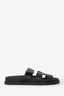 Hermès Black Leather Cypre Sandals Size 35