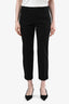 Jil Sander Black Folded Pants Size 38