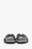 Hermès Black Leather 'Oran' Sandals Size 39