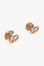 Hermès 18k Rose Gold Farandole Stud Earrings