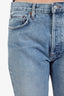 Agolde Blue Denim '90's Pinch Waist' Straight Jeans Size 29