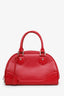 Louis Vuitton Rouge Epi Leather Montaigne PM Bag with Coin Pouch