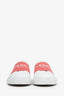 Givenchy White/Pink Leather 'Urban Street' Sneakers Size 39
