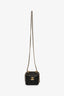 Pre-loved Chanel™ 2021+ Black Lambskin Leather Mini Perfect Fit Vanity Case