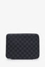 Porte-documents PM Louis Vuitton en toile Damier Graphite