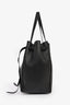 Celine 2022 Black Grained Leather Cabas Tote
