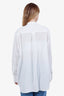 Toteme White Cotton Long Sleeve Button Up Shirt Size 38