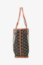 Goyard Black/Brown Goyardine Coated Canvas Anjou Mini Tote Bag With Pouch