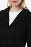Pre-loved Chanel™ 2006 Black Wool Silk Blend Metallic Tweed Jacket Size 38