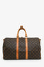 Louis Vuitton Brown Monogram Keepall Bandoulière 45 with Strap