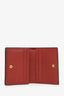 Gucci Red Flora Web Ophidia Card Case