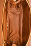 Miu Miu Brown Leather Logo Small 'Beau' Top Handle Bag