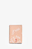 Christian Louboutin Pink Leather 'Love' Passport Holder