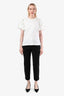 Jil Sander Black Folded Pants Size 38