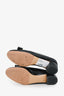 Salvatore Ferragamo Black Patent Leather Vara Pumps