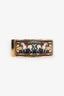 Hermès Gold-Plated Enamel Equestrian Motif 'Loquet' Watch