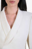 Source Unknown Beige 'Corrin' Wrap Blazer Size M
