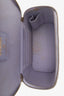 Pre-loved Chanel™ 2021+ Purple Lambskin CC Vanity Top Handle