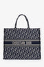 Christian Dior Navy Oblique Large Book Tote