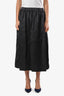 Casey Casey Black Puffy A-Line Skirt Size S