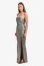 Shona Joy La Lune Sage Ruched Maxi Dress Size 6
