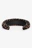Fendi Brown Wool FF Zucca Headband