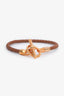 Hermès Brown/Yellow Gold Glenan Bracelet