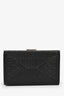 Saint Laurent 2024 Black Monogram Embossed Leather 'Take Away' Box Bag