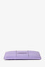 Bottega Veneta Purple Leather Intrecciato Card Holder