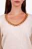 Bottega Veneta 2019 Cream Wool Knit Chain Detail Sweater Size 40