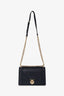 Christian Dior Blue Leather Medium Diorama Flap Bag