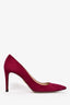 Prada Fuchsia Suede Pumps Size 39