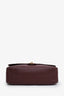Pre-loved Chanel™ SS26 Burgundy Grained Calfskin Small Souplissimo Maxi Flap