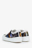 Fendi x Noel Fielding Black/White Graffiti Low Top Sneakers Size 9 Mens