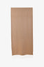 Loro Piana Grey/Tan Two-Tone Cashmere Fringe Scarf