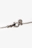 Pre-loved Chanel™ 2009 Faux Jade Crystal Embellished CC Necklace