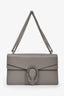 Gucci Grey Pebbled Leather Dionysus Shoulder Bag