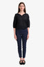 Akris Dark Denim Slim Pants Size 6