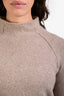 Theory Taupe Cashmere Mock Neck Sweater Size M