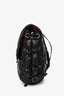 Pre-loved Chanel™ 2016-17 Black Lambskin Large Quilt Chesterfield Backpack